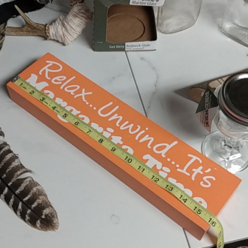 Novelty Mason Jar Martini Glass and Margarita Signage - Picture 11 of 12